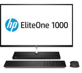 HP EliteOne 1000 G2 Intel® Core™ i5 i5-8500 68,6 cm (27") 3840 x 2160 Pixel 8 GB DDR4-SDRAM 256 GB SSD PC All-in-one Windows 10 Pro Wi-Fi 5 (802.11ac) Nero