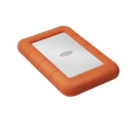 LaCie Rugged Mini disco rigido esterno 1 TB Arancione, Argento