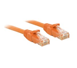 Lindy 48107 cavo di rete Arancione 1 m Cat6 U/UTP (UTP)