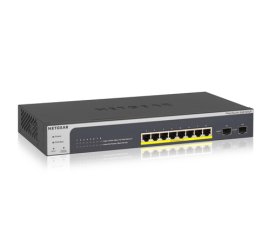 NETGEAR GS510TLP Gestito L2/L3/L4 Gigabit Ethernet (10/100/1000) Supporto Power over Ethernet (PoE) Nero