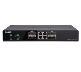 QNAP QSW-804-4C switch di rete Non gestito Nero