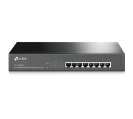 TP-Link TL-SG1008MP Non gestito Gigabit Ethernet (10/100/1000) Supporto Power over Ethernet (PoE) 1U Nero