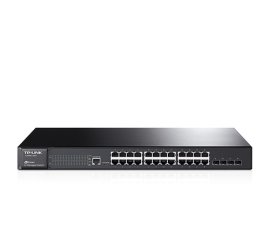 TP-Link T2600G-28TS switch di rete Gestito L2 Gigabit Ethernet (10/100/1000) Nero