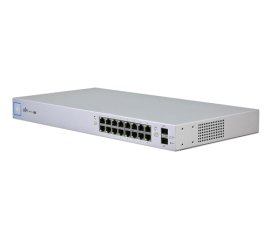Ubiquiti UniFi US-16-150W switch di rete Gestito Gigabit Ethernet (10/100/1000) Supporto Power over Ethernet (PoE) 1U Bianco