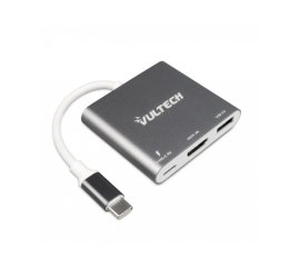 Vultech ATC-01 adattatore grafico USB 3840 x 2160 Pixel Argento