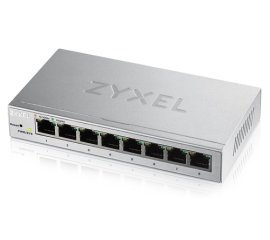 Zyxel GS1200-8 Gestito Gigabit Ethernet (10/100/1000) Argento