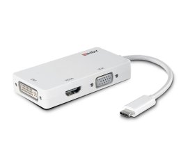Lindy 43273 adattatore grafico USB 3840 x 2160 Pixel Bianco