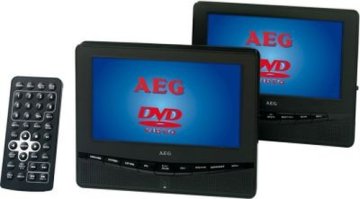 AEG DVD 4549 Da tavolo 17,8 cm (7") Nero