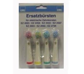 AEG 271461 testina per spazzolino 4 pz Multicolore