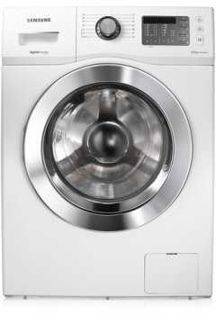 Samsung WF602B4BKWQ lavatrice Caricamento frontale 6 kg 1400 Giri/min Argento, Bianco