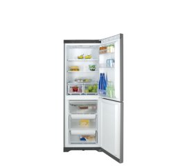 Indesit BIAA 12P SI frigorifero con congelatore Libera installazione 272 L Stainless steel