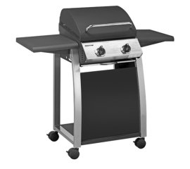 Tristar BQ-6352 barbecue per l'aperto e bistecchiera Carrello Gas Nero, Argento 7000 W