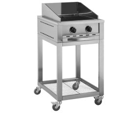 Tristar BQ-6366GA barbecue per l'aperto e bistecchiera Carrello Gas Acciaio inossidabile 8800 W