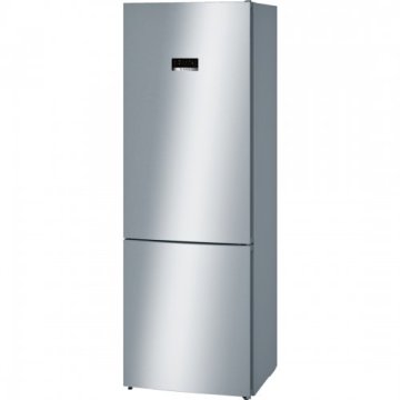 Bosch Serie 4 KGN49XI30 frigorifero con congelatore Libera installazione 435 L Stainless steel