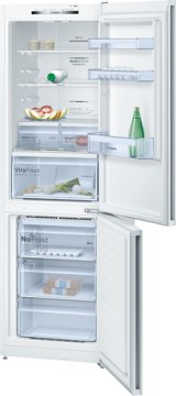 Bosch Serie 4 KGN36VW3B frigorifero con congelatore Libera installazione 324 L Bianco