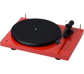 Pro-Ject Debut RecordMaster Giradischi con trasmissione a cinghia Rosso Automatico