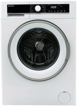 Sharp Home Appliances GFH7144W3-ES lavatrice Caricamento frontale 7 kg 1400 Giri/min Bianco