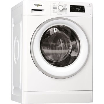 Whirlpool FWGBE81496WSE lavatrice Caricamento frontale 8 kg 1400 Giri/min Bianco