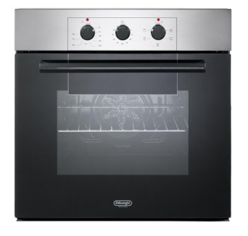 De’Longhi FLM 6 X forno 57 L A Nero, Stainless steel