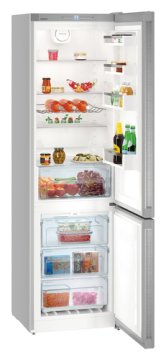 Liebherr CNEF 4813 frigorifero con congelatore Libera installazione 344 L E Argento