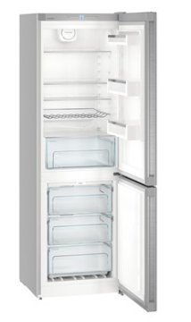 Liebherr CNPef 4313 frigorifero con congelatore Libera installazione 304 L Argento