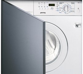 Smeg WDI12C1 lavatrice Caricamento frontale 5 kg 1200 Giri/min Nero, Bianco