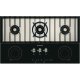 KitchenAid KHMF 9010/I piano cottura Nero, Stainless steel Da incasso Combi 5 Fornello(i) 2