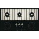 KitchenAid KHMS 9010/I piano cottura Nero, Acciaio inossidabile Da incasso Combi 5 Fornello(i) 2