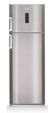 Beko DN 150230 X frigorifero con congelatore Libera installazione 440 L Stainless steel
