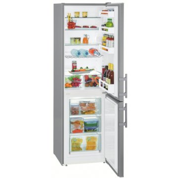 Liebherr CUef 330 frigorifero con congelatore Libera installazione 294 L Argento, Stainless steel