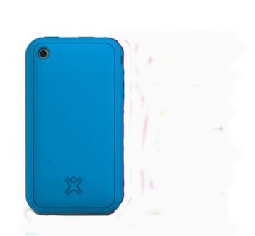 XtremeMac Tuffwrap iPhone 3G custodia per cellulare Blu