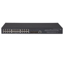 HPE FlexNetwork 5130 24G 4SFP+ EI Gestito L3 Gigabit Ethernet (10/100/1000) 1U Nero