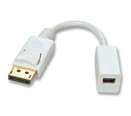Lindy 41060 cavo e adattatore video 0,15 m DisplayPort Mini DisplayPort Bianco