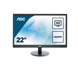 AOC 70 Series E2270SWHN LED display 54,6 cm (21.5") 1920 x 1080 Pixel Full HD Nero