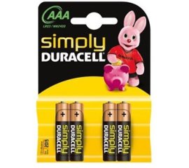 Duracell 002432 batteria per uso domestico Batteria monouso Mini Stilo AAA Alcalino