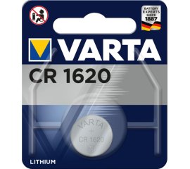 Varta LITHIUM Coin CR1620 (Batteria a bottone, 3V) Blister da 1