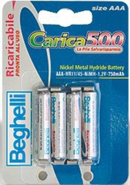 Beghelli 8852 batteria per uso domestico Batteria ricaricabile Nichel-Metallo Idruro (NiMH)