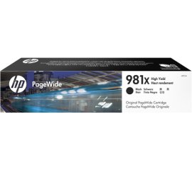 HP Cartuccia nero originale ad alta capacità 981X PageWide