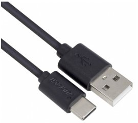 Vultech SM-T21BK cavo per cellulare Nero 1 m USB A USB C