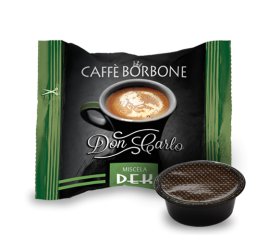 Caffè Borbone Capsule per Lavazza a modo mio caffè Don Carlo Miscela Verde Dek 10 pz