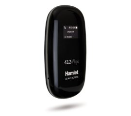 Hamlet Router Wi-Fi 3G condivisione rete fino a 10 dispositivi con slot Micro SD fino a 32 GB