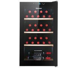 Hisense RW30D4AJ0 cantina vino Cantinetta vino con compressore Libera installazione Nero 30 bottiglia/bottiglie