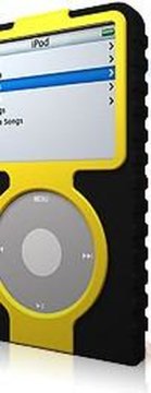 XtremeMac TuffWrap Accent for iPod 30GB - Nero/Yellow