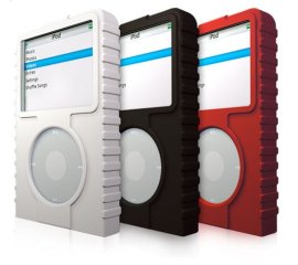 XtremeMac TuffWrap 3-Pack - White/Black/Red