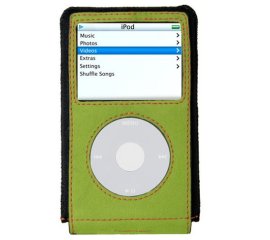 XtremeMac MicroGlove for iPod video - Black/Green