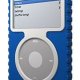 XtremeMac TuffWrap Accent for iPod 60GB - Blue/White 2