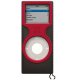 XtremeMac MicroGlove for iPod nano - Black/Dark Red 2