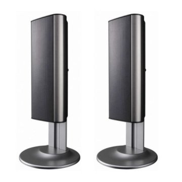 Denon Premium Table Top/Shelf Speaker Stands Argento