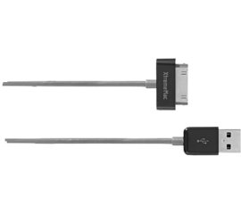 XtremeMac USB Charging Cable for iPhone/iPad/iPod cavo per cellulare Grigio 1,2 m USB A Apple 30-pin