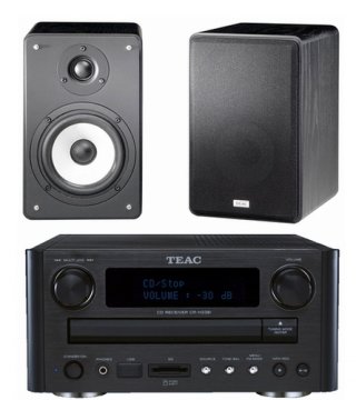 TEAC CR-H238i Microsistema audio per la casa 50 W Nero